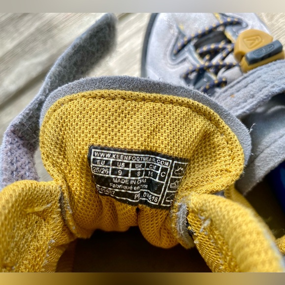 KEEN Jasper Leather Sneakers Toddler 9 - Picture 5 of 7